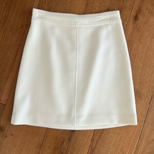 JCREW Cream Wool Skirt